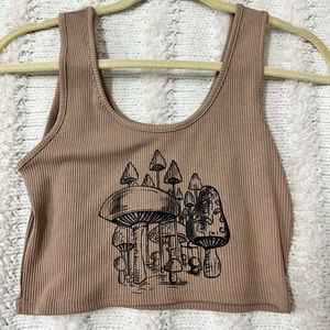 Size small, new no tags, Urban Outfitters Crop Tank Top